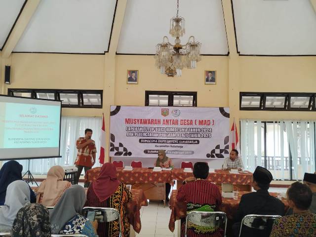 MUSYAWARAH ANTAR DESA LAPORAN TUTUP BUKU BUMDESMA TAHUN 2024 DAN PERENCANAAN PROGRAM KERJA TAHUN 2025